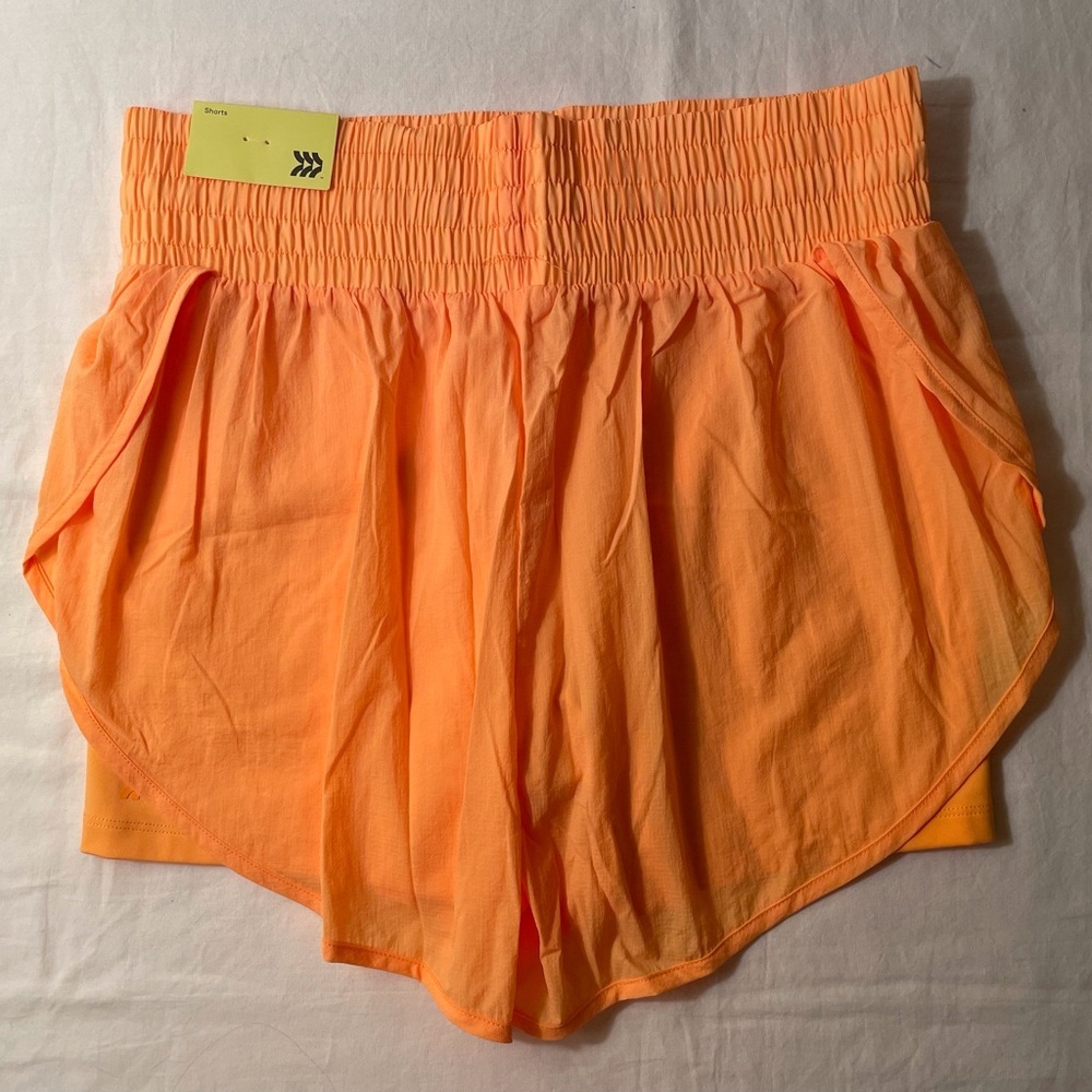 All In Motion Tulip Shorts in Orange - Picture 4 of 7